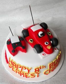 RC Car Birthday Cake Idea Car Birthday Party Ideas, Car Birthday Cake, Car Birthday Party, Cars Birthday Cake, Rc Track, Hot Wheels Birthday, 9th Birthday Parties, Car Birthday, Car Cake