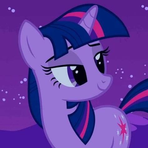 ��💖💜💙 Twilight Sparkle Unicorn, Twilight Pony, Lidded Eyes, Sparkle Unicorn, Mlp Twilight Sparkle, Sparkle Pony, Mlp Twilight, My Little Pony Twilight, Raised Eyebrow