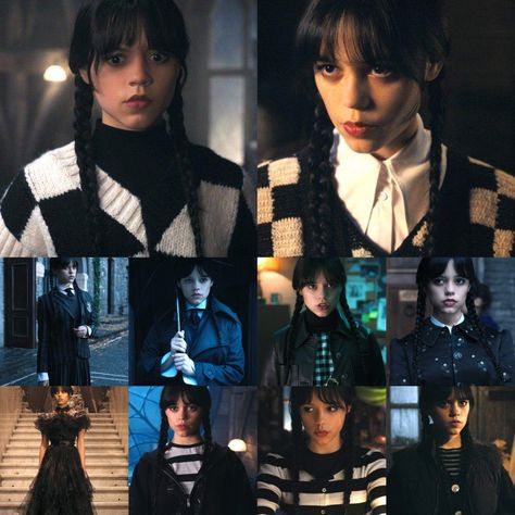 Wednesday's outfits 🔥 Wednesday Casual Outfit, Wednesday Show Outfits, Wednesday Adams Fashion, Wednesday Tv Show Outfits, Wednesday Netflix Outfit, Wednesday Adams Outfits 2022, Wednesday Addams Fashion, Wednesday Addams Outfits 2022, Wednesday Outfit Ideas