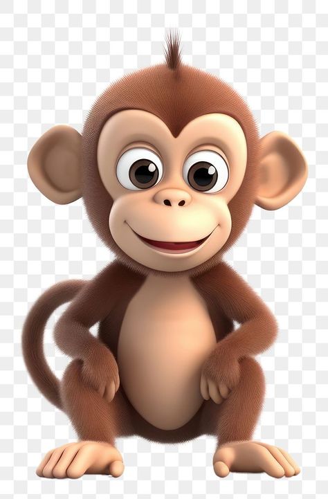 Monkey Png, 3d Monkey, Monkey Cartoon, Bal Hanuman, Monkey Animal, Cartoon Monkey, Baby Monkey, 3d Cartoon, Cartoon Images