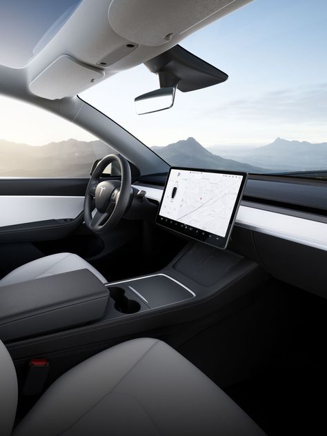 Model Y Tesla, Tesla Suv, Tesla Car Models, Tesla Interior, Car Title, Luxury Car Interior, Mid Size Suv, Tesla Model Y, Tesla Car