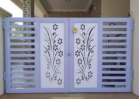 Gate Jali Design, Ms Gate Design Modern, House Main Gates Design Modern, Ms Gate Design, Main Grill Gate Design, Simple Main Gate Design, Simple Gate Designs, Modern Iron Gate Designs, Compound Wall Gate Design