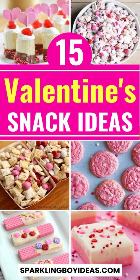 Make your Valentine's Day special with these creative and delicious Valentine's Day snack ideas! From sweet and healthy to savory chocolate snacks, there's something for everyone. These Valentines Day snacks are perfect for kids, parties, school, work, or as a special treat for loved ones. Try making a snack platter for a group of friends or for a romantic dinner. Get creative with your Valentine's Day snack decorations and make them a memorable and festive treat. Easy Valentines Snacks, Valentines Healthy Snacks, Valentine Snacks, Healthy Valentines Treats, Party Snack Ideas, Kids Valentine Party, Valentines Party Food, Valentines Snacks, Healthy Valentines