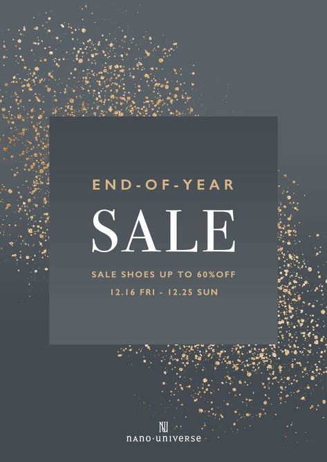 END-OF-YEAR SALE on Behance Offer Post Design, Christmas Sale Poster, Product Banner, Design In Photoshop, Banner Design Inspiration, Email Marketing Design, Instagram Template Design, Social Media Post Design, Food Graphic Design