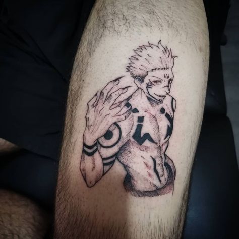 Sukuna Tattoo Ideas, Sukuna Tattoo, Gaara Tattoo, Tattoo Anime, Comic Tattoo, C Tattoo, Western Wallpaper Iphone, Anime Tattoo, Medusa Tattoo