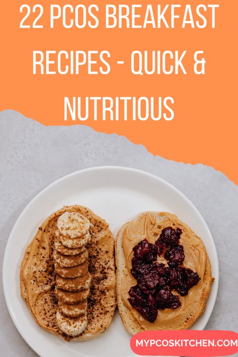 Dealing with PCOS doesn't mean compromising on breakfast. Explore our quick & easy PCOS-breakfast recipes, with balanced nutrition. Pre Workout Breakfast, Quick Breakfast Recipes, Nutritious Breakfast, Breakfast On The Go, Breakfast Meal Prep, Breakfast Smoothies, Ww Recipes, Quick Meals, Healthy Breakfast