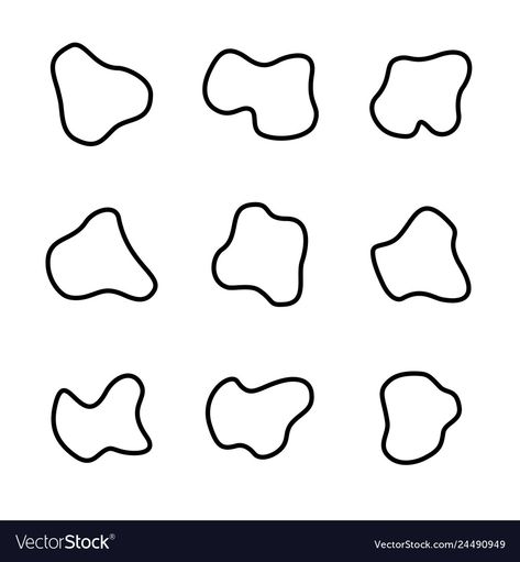 Shape Outlines, Female Hip Hop Artists, Outline Shapes, Shape Templates, Cut Out Shapes, Abstract Vector, Hip Hop Artists, Simple Shapes, Logo Designs