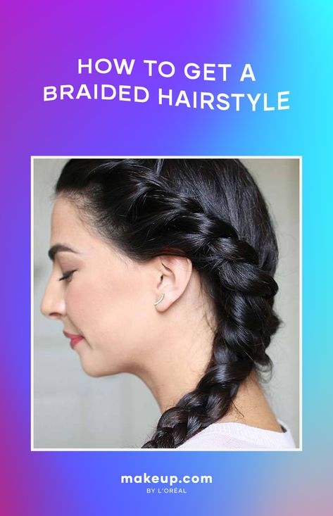 How to Get Fake Braids How To Put Fake Hair In Braids, Faux Front Braid, How To Add Fake Hair To French Braids, How To Braid Fake Hair Into Real Hair, Side Faux Braid, Fake Braid, Braid Looks, Faux Braid, Faux Braids