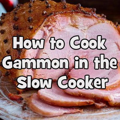 Slow cookers are perfect for cooking gammon. You can add ingredients like onions, cinnamon, orange and/or honey. Gammon works well with warming spices, too. Be prepared to wait around 8 hours for your meal though. Cooking Gammon, Slow Cooked Gammon, How To Cook Gammon, Slow Cooker Gammon, Gammon Recipes, Slow Cooker Ham, Cinnamon Orange, Slow Cooker Pulled Pork, Best Slow Cooker