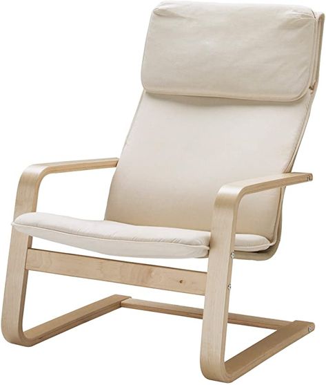 Ikea Pello, Natural Living Room Furniture, Nursery Armchair, Ikea Poang Chair, Ikea Armchair, Natural Living Room, Bedroom Cupboard Designs, Relaxing Chair, Ikea Chair