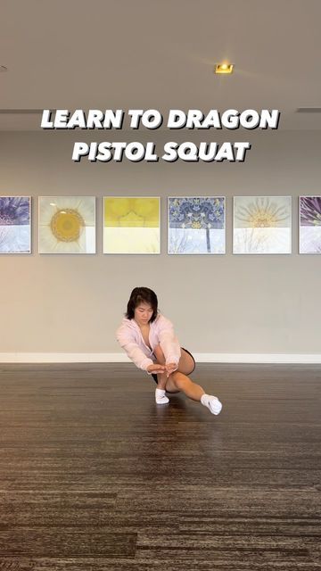 Lizard Pose Variation, Dragon Squat, Dragon Squat Progression, Deep Squat Yoga Pose, How To Improve Squat Depth, Piston Squat Progression, Squat Variations, Leg Raises, Sweat It Out