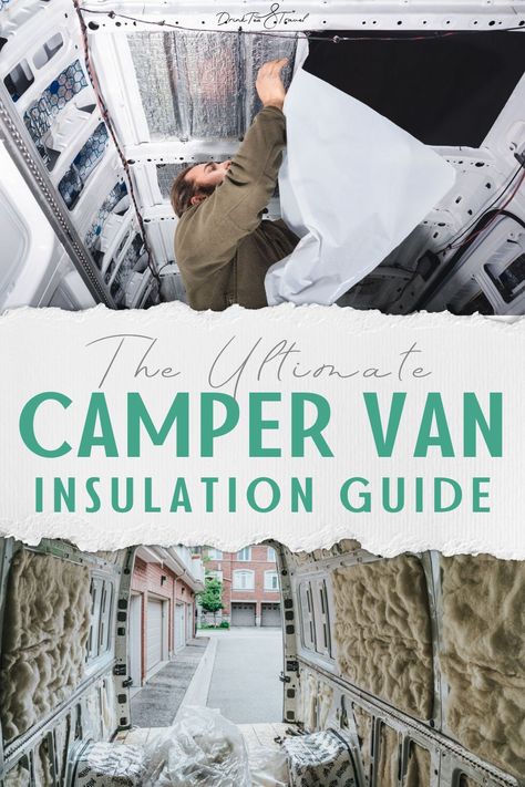 Working on a DIY van build? This guide to camper van insulation shares the best insulation for a van conversion. See why we chose Havelock wool for our DIY Sprinter van conversion. #vanlifeideas #vanbuild #vanlifetips Van Insulation Diy, Diy Camper Insulation, Camper Van Insulation, How To Insulate A Camper Van, Van Conversion Windows, Sprinter Van Conversion Layout, Van Rv Conversion, Diy Van Build, Van Insulation