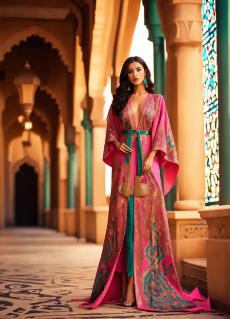 Arabian Outfits For Women, Arab Fashion Modern, Arabian Night Party, Arabian Outfit, Night Party Outfits, Night Party Outfit, Middle East Clothing, Arabian Party, Arab Dresses