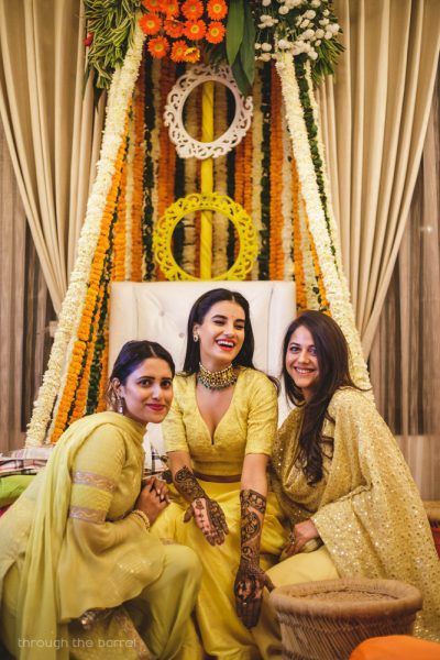 An Elegant & Fun Delhi Wedding With A Bride In Stunning Pastels! | WedMeGood Party Photography Ideas, Bridesmaid Photoshoot, Haldi Outfits, Delhi Wedding, Bridal Photography Poses, Bride Photography Poses, Bride Photoshoot, Wedding Photoshoot Poses, Indian Wedding Photography Poses