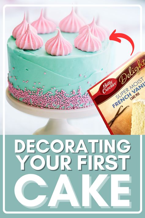 In this video, I share 5 rookie mistakes to avoid when you're decorating a cake for the first time. If you only bake occasionally or are new to cake decorating, you will learn some helpful cake decorating tips to make your next cake a success. Enjoy! Youre Doing It Wrong, Cake Decorating Videos, Betty Crocker, Moist Cakes, Cake Decorating Tips, Decorating Tips, Cake Decorating, Make It Yourself, Baking