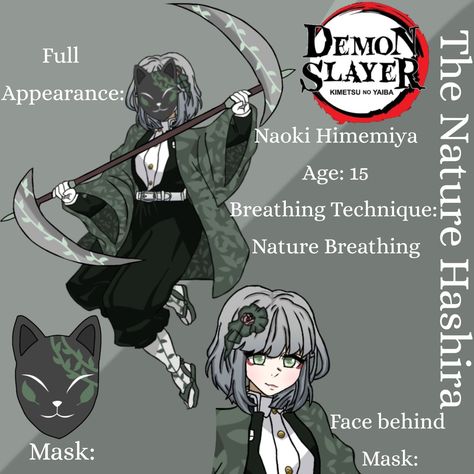 Don't send hate pls^^ Nature Breathing Demon Slayer Oc, Demon Slayer Oc Blood Hashira, Blood Demon Art Ideas Demon Slayer, Blood Breathing Style Demon Slayer, Demon Slayer Oc Breathing Techniques, Breathing Styles Demon Slayer Oc Ideas, Powers Ideas, Pretty Oc, Oc Sheet