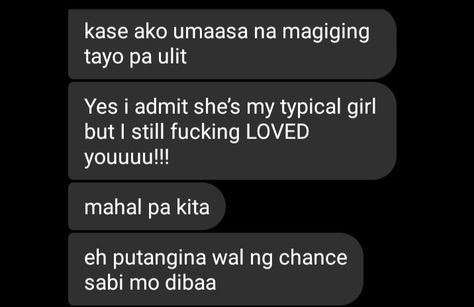 Fake Convo Messenger Boyfriend Tagalog, Long Sweet Message Tagalog, Sweet Messages For Boyfriend, Be Kind To Yourself Quotes, Funny Text Pictures, Funny Quotes Tumblr, Funny Chat, Cute Quotes For Him