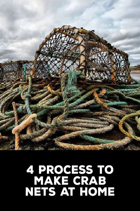 How to Make Crab Nets at Home Crab Net, Crab Fishing, Real Techniques, Crab, Life Hacks, How Are You Feeling