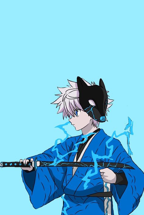 #killua #anime #hunterxhunter #animecharacters Killua Black Wallpaper, Killua Phone Wallpaper, Killua Aesthetic Wallpaper, Killua Fanart Wallpaper, Aesthetic Killua Wallpaper, Hunter Anime, Anime Artwork Wallpaper, Anime Wall Art, Hunter X Hunter