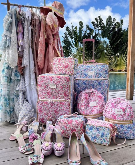 Loveshack Fancy, Cute Luggage, Shabby Chic Clothes, Love Shack Fancy, Social Trends, Fancy Nancy, Launching Soon, Fancy Bags, Barbie Princess