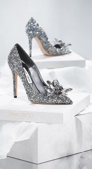 Jimmy Choo Black Cinderella, Cinderella Heels, Hak Tinggi, Jimmy Choos, Shoes For School, Dr Shoes, Jimmy Choo Heels, Fancy Shoes, Gorgeous Shoes