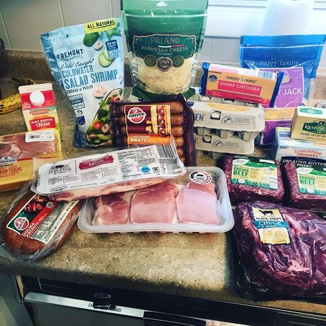 @keto.plus.fasting is doing a 5 day Animal Kingdom/Carnivore Challenge so I decided to join in this week (swipe to see the general… Meal Prep Food Ideas, Prep Food Ideas, Grocery Ideas, Pasta Healthy, Carnivore Recipes, Avocado Ranch, Shopping Aesthetic, Healthy Aesthetic, Prep Food