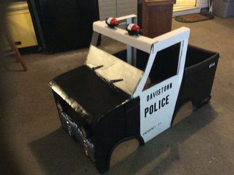 Box Cars For Kids, Car Costume, Box Cars, Cars For Kids, Police Costume, Police Car, Ceramic Birds, Box Car, Police Cars