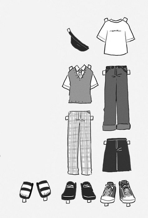 Paper Doll Boy, Boy Paper Doll, Paper Doll Printable Templates, Chibi Sketch, Paper Dolls Clothing, Paper Boy, Anime Paper, Papercraft Printable, Doll Aesthetic