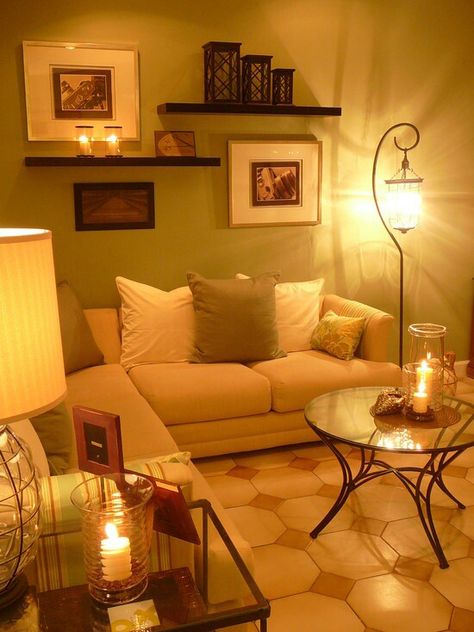 Shelves Over Couch, Traditional Living, Traditional Living Room, Small Living Room, New Wall, Design Case, My New Room, Home Fashion, Apartment Living