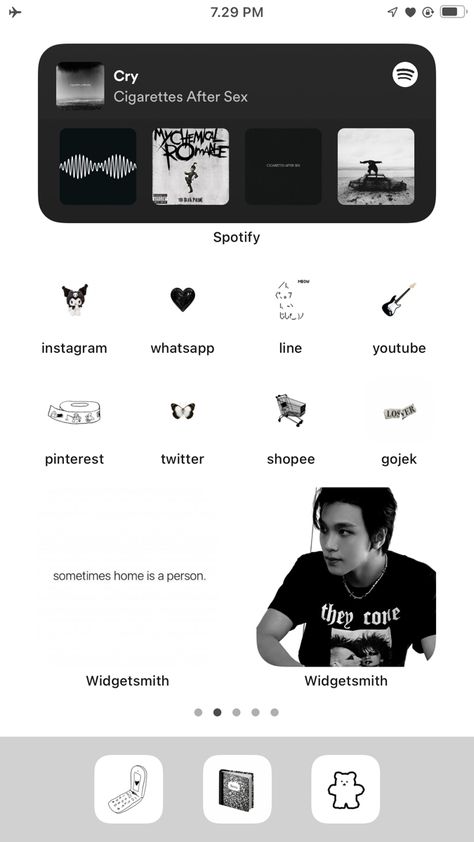 Spotify Instagram, Widget Ideas, Good Person, Be A Better Person, Black White, Screen, Black And White, White, Black