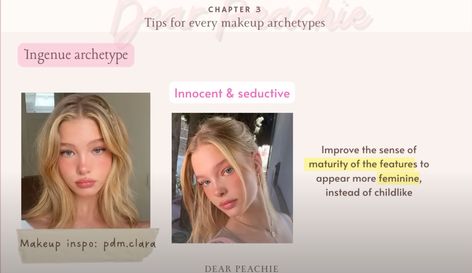 Inguene Makeup Archetype, Ingenue Archetype Aesthetic, Inguene Essence, Ingenue Makeup Archetype, The Ingenue Archetype, Inguene Makeup, Makeup Archetypes, Ingenue Archetype, Ingenue Aesthetic