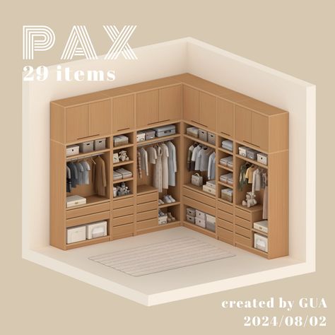 Corner Wardrobe, Hang Clothes, Wooden Shoe Racks, Sims 4 Cc Shoes, The Sims 4 Packs, Pax Wardrobe, Sims 4 Body Mods, Casas The Sims 4, Sims Building