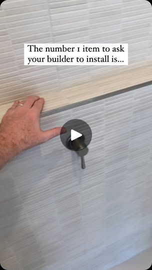 12K views · 1.5K reactions | When it comes to 2025 bathroom trends the shower ledge is the biggest of them all.

Yes they have been around for years but almost every person I talk to about bathrooms wants a half wall over a niche.

The big reason is this, they are on trend, people like the look of them and lastly they just fit more compared to a niche which sometimes has restrictions on the size for structural reasons.

So if you are renovating your bathroom or starting from scratch ask your builder to install a shower wall you won’t regret it or at the very least you will have a ton of space to place items on, who doesn’t love that 😀

Talking of 2025 if you wanted to know what bathroom tile style is trending for 2025 just comment “trend” | On the Ball Bathrooms Walk In Shower Shelf, Shower Inset Shelves, Shower Ledge Wall, Shower Shaving Ledge, Shower Ledge Ideas, Shower Ledge Shelf, Tub With Tile Surround, Shower Niche Placement, Bathroom Niche Ideas