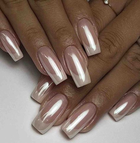 Effortlessly Chic: Minimalist Nail Inspiration – best 4 crafts.com Ballet Nails, 2023 Pink, Nails Silver, Gold Prom, Nails Gold, Nagel Tips, Nails Square, Fake Nails With Glue, Nails Blue