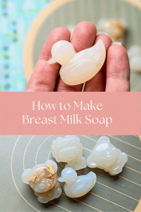 Easy step by step tutorial on how to make your own breastmilk soap. Uses For Expired Breastmilk, Easy Breastmilk Soap Recipe, Homemade Breastmilk Soap, Old Breastmilk Uses, Breast Milk Lotion Recipe Easy, Breast Milk Bath For Baby, Breastmilk Bath For Baby, Breast Milk Soap Recipe Easy, How To Make Breastmilk Soap