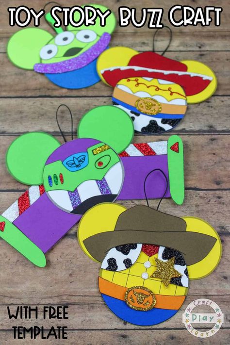 Toy Story Diy, Disney Camp, Toy Story Christmas, Toy Story Decorations, Toy Story Crafts, Disney Craft, Deco Disney, Toy Story Movie, Toy Story Theme