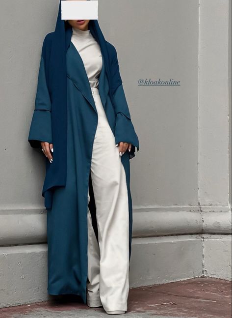 #saudiarabia #qatar #bahrain #kuwait #oman #iraq #uae #abaya #abayastyle #abayadubai #abayadesigns Uae Fashion For Women, Abaya Trends 2023, Funky Abaya, Hijab Outfit Ideas Casual, Qatar Abaya, Abaya Business, Abaya Fits, Uae Abaya, Street Style Hijab