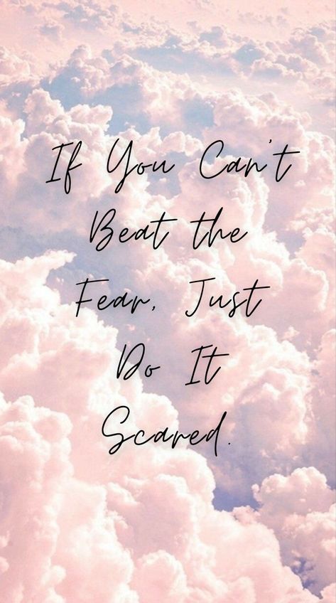 Scared Wallpaper, Fear Has Two Meanings, Scared Quotes, Do It Scared, Wise Person, Dont Be Scared, Vision Board Affirmations, Motivation Board, Motivational Pictures