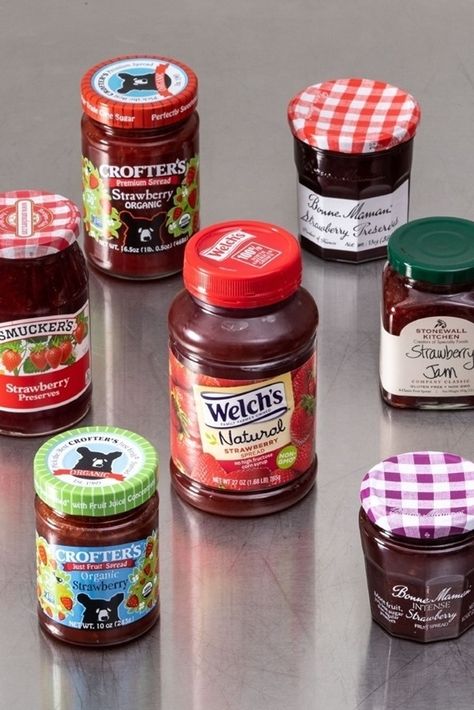 Jellies Aesthetic, Strawberry Spread, Best Chicken Ever, Strawberry Varieties, Jam Thumbprint Cookies, Jams And Jellies, Peach Preserves, Strawberry Preserves, Raspberry Preserves