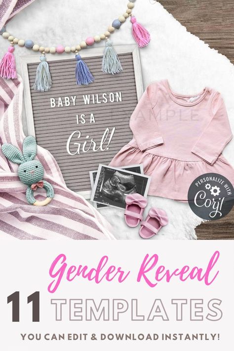 Gender Reveal For Social Media, Gender Reveal Social Media Photo Ideas, Social Media Gender Announcement, Gender Reveal Post, Gender Reveal Social Media, Simple Gender Reveal, Gender Reveal Announcement, Pregnancy Gender, Gender Announcements