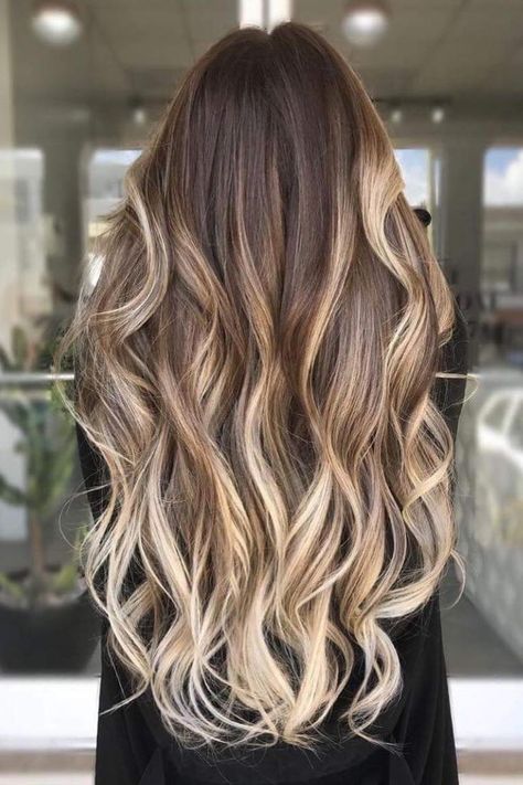 Blonde Transformation, Hair Luxury, Brown To Blonde Ombre, Blond Ombre, Dark Blonde Hair Color, Hair Pick, Brown Ombre Hair, Hair Gloss, Ombre Hair Blonde