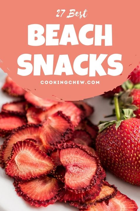 No day spent at the beach, lake, or water park is complete without a quality beach tote full of these easy 27 yummy beach snacks! With the right snacks on hand, you can improve your beach experience! Best Beach Snacks, Beach Snacks For Adults, Lake Snacks, Snack Pictures, Pool Snacks, Peanut Butter Filled Pretzels, Beach Snacks, Antipasto Skewers, Beach Food