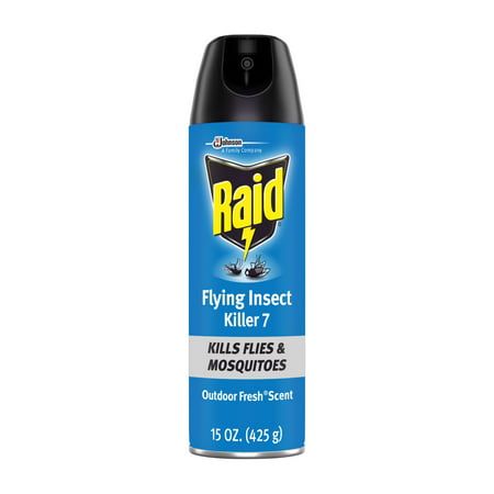 Raid Flying Insect Killer is specially formulated to kill a number of flying insects: Asian lady beetles, boxelder bugs, flies, fruit flies, hornets, mosquitoes, non-biting gnats, small flying moths, wasps, and yellow jackets. Flying insect spray kills on contact and can be used both indoors and outdoors. Size: 15 oz..  Color: White. Asian Lady Beetles, Boxelder Bugs, Kill Bugs, Sc Johnson, Insect Spray, Bug Killer, Kill Mosquitos, Lady Beetle, Yellow Jackets