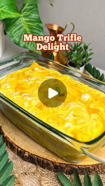 Mango Coconut Pudding, Mango Pudding Recipe Desserts, Mango Condensed Milk Dessert, Mango Trifle, Mango Ice Cream Recipe Condensed Milk, Vegan Mango Pudding, Mango Sago, Mango Cream, Mango Pudding