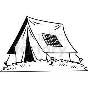 black and white cartoon tent vector clipart clip art Tent Vector, Tent House, House Clipart, White Cartoon, Royalty Free Clipart, Black And White Cartoon, Camping Tents, Clipart Black And White, House Drawing