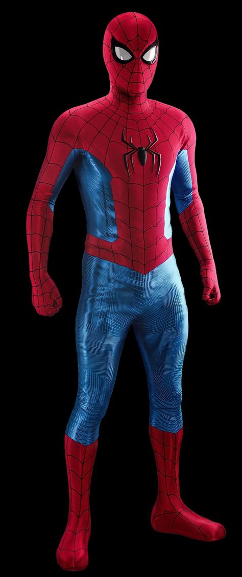 Mcu Spiderman Suit, Spiderman Suits Design, Spiderman New Suit, Tom Holland Venom, Spiderman Suit Concept Art, Spider Man Suits Design, Spiderman Suit Designs, Spider Man New Suit, New Spiderman Suit