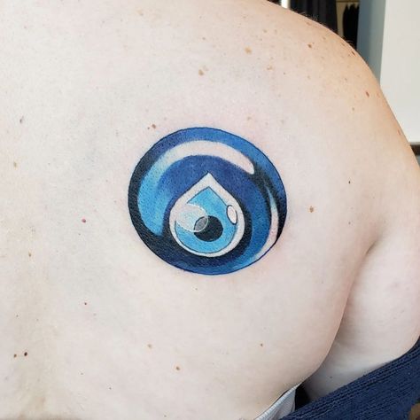 Evil Eye Tattoos: 30+ Unique Designs, History & Symbolism - 100 Tattoos Eye Tattoo On Arm, Aum Tattoo, Ojo Tattoo, Eye Tattoos, Italian Tattoos, Chest Ideas, Evil Eye Tattoo, Hand Evil Eye, Palm Tattoos