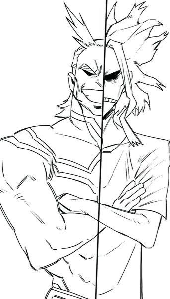 My Hero Academia Coloring Pages, Yagi Toshinori, Toshinori Yagi, Coloring Pages Inspirational, Coloring Pages For Boys, All Might, Coloring Pages Printable, Anime Character Drawing, Anime Drawings Boy