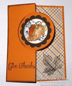 cards Thanksgiving on Pinterest | 45 Pins Thanksgiving Day Cards, Thanksgiving Card Ideas, Fall Card Ideas, Fall Cards Handmade, Thanksgiving Cards Handmade, Fall Greeting Cards, Carte Halloween, Autumn Cards, Thanksgiving Card