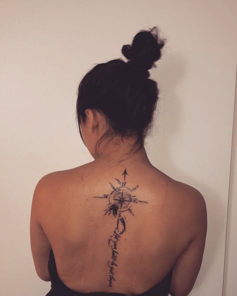 #spinetattoo Dream Catcher Spine Tattoo, Tattoos Dream Catcher, Tattoo Spine, Dream Catcher Tattoo, Spine Tattoo, Spine Tattoos, Dreamcatcher Tattoo, Lotus Flower Tattoo, Cute Tattoos